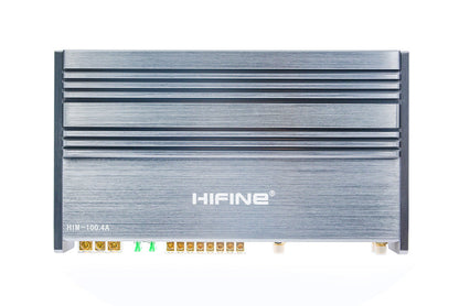 Danish HIFINE HIFINE car power amplifier audio 12V power amplifier four-way power amplifier pushable speaker HF100.4