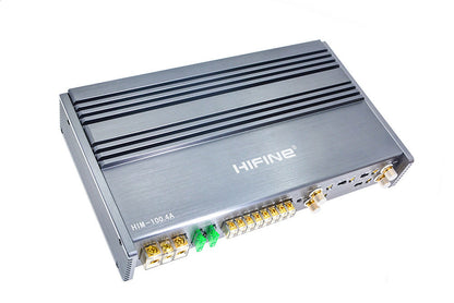 Danish HIFINE HIFINE car power amplifier audio 12V power amplifier four-way power amplifier pushable speaker HF100.4