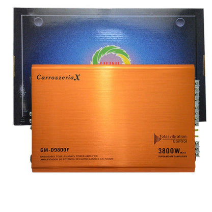 Malaysia RCI car audio power amplifier 12V power amplifier four-way power amplifier pushable speaker D9800 seckill thunder