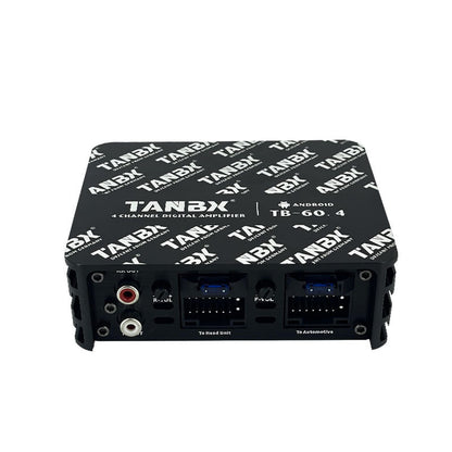 Manufacturer wholesale car audio modification plug and play lossless 4-way 60.4 Android large-screen machine dedicated DSP power amplifier