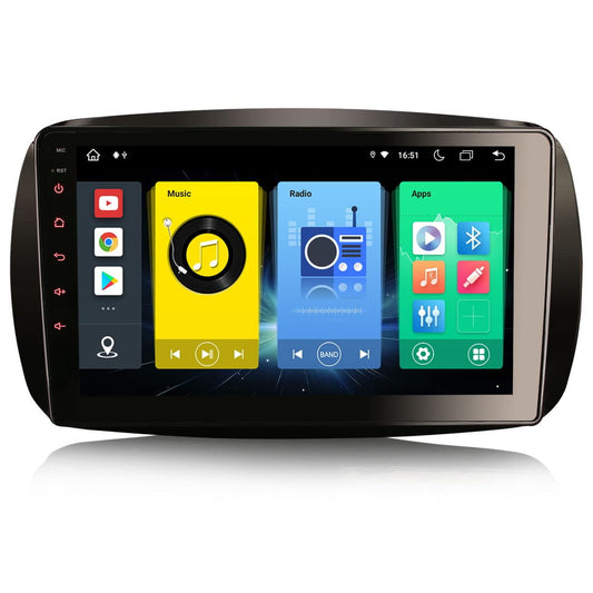 Mercedes-Benz Android Head Unit    Octa Core Android 13 Car Stereo Head Unit for Mercedes-Benz Smart Carplay IPS DSP Bluetooth Handsfree Wifi SWC DAB+ GPS SatNav DVR