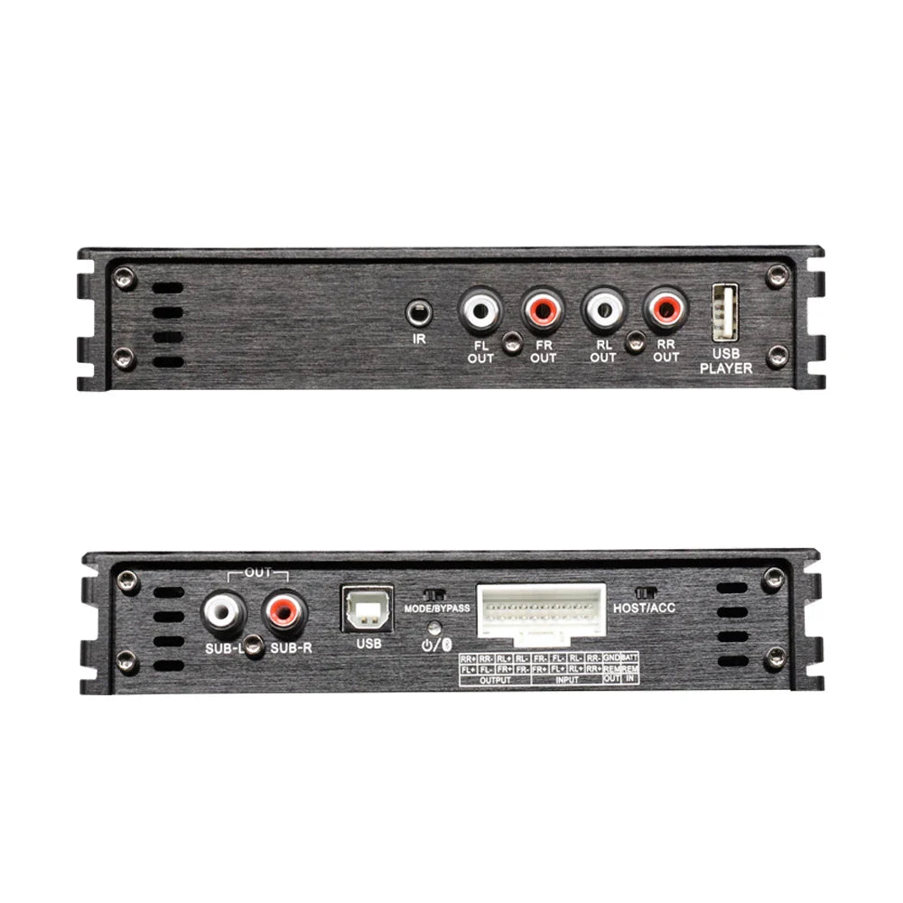 PUZU C7 Car DSP amplifier with factory cable fit for toyota cars built in 4CH to 6ch for subwoofer RCA output audio processor