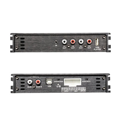 PUZU C7 Car DSP amplifier with factory cable fit for toyota cars built in 4CH to 6ch for subwoofer RCA output audio processor
