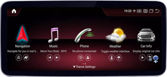 Mercedes-Benz Android Head Unit    Road Top Android 12 Car Stereo Receiver 10.25 Inch Touch Screen Wireless CarPlay & Android Auto Radio for Mercedes Benz GLK Class X204 2009-2015 Year 8+128G Support Upgrade Voice Control