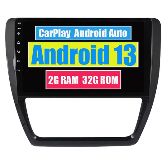 RoverOne Car Stereo CarPlay Android Auto for Volkswagen Jetta 6 2011 - 2018 GPS Navigation Bluetooth DSP Touch Screen Multimedia Video Player