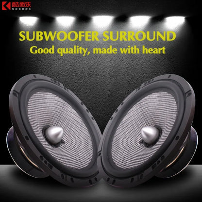 New High-quality Two-way Car Audio Modification Kit Amplifier 6.5 Inch 12v High Power Speaker Front Door Speaker Kit
