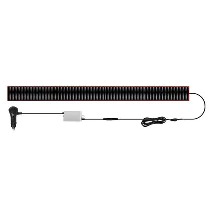 Devil's Eye Truck Windshield Remote Control Flexible Led Eye Animation Display Smart Scrolling Message Eye Soft LED Sign Board
