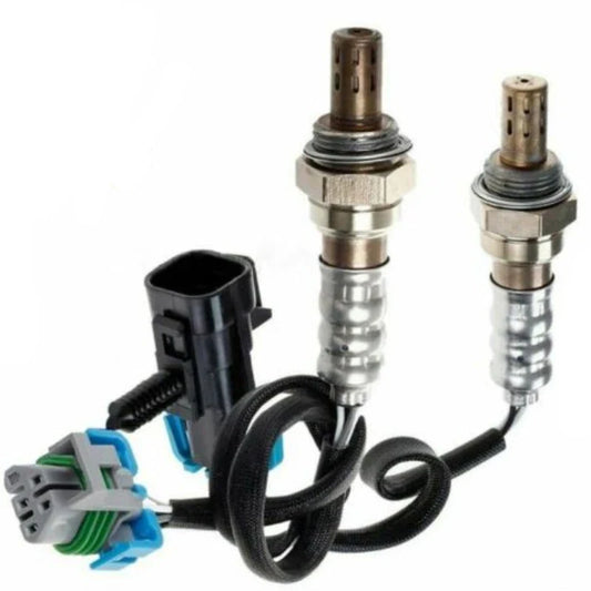 2pcs O2 Oxygen Sensor 1 & 2 for Chevrolet Malibu Captiva Sport Equinox GMC Terrain Pontiac G6 Solstice Saturn Sky Aura Vue 2.4L