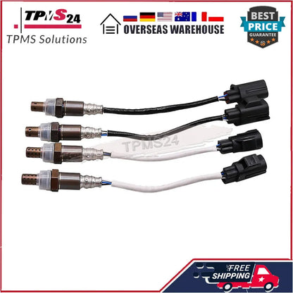 For Land Rover LR3 Land Rover Range Rover Sport 4Pcs Upstream&Downsream Oxygen Sensor O2 Sensor Lambda Sensor 234-9075 234-4264