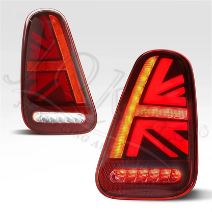 Tail Lamps Lights for BMW Mini Coopers R50 R52 R53 2001-2007 Rear LED DRL Moving Turn Signal Brake