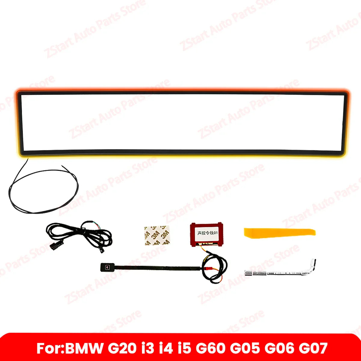 11 Color LED Screen Light Ambient Light For BMW G20 G26 G60 G05 X5 G06 X6 G07 X7 M3 M4 i3 i4 i5 Series Car Monitor Display Part