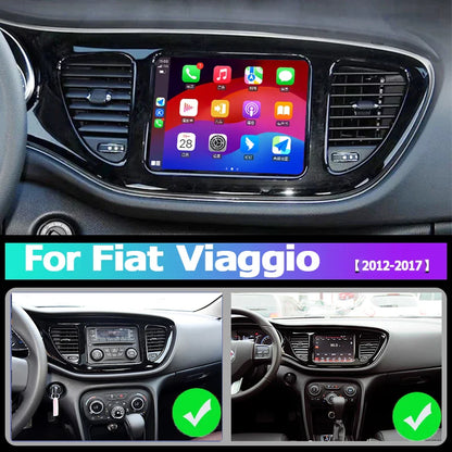 For Fiat Viaggio/Ottimo Dodge Dart 2012~2017 8Core Carplay Android13 Radio Car GPS Multimedia Player Stereo Screen Audio Navigat