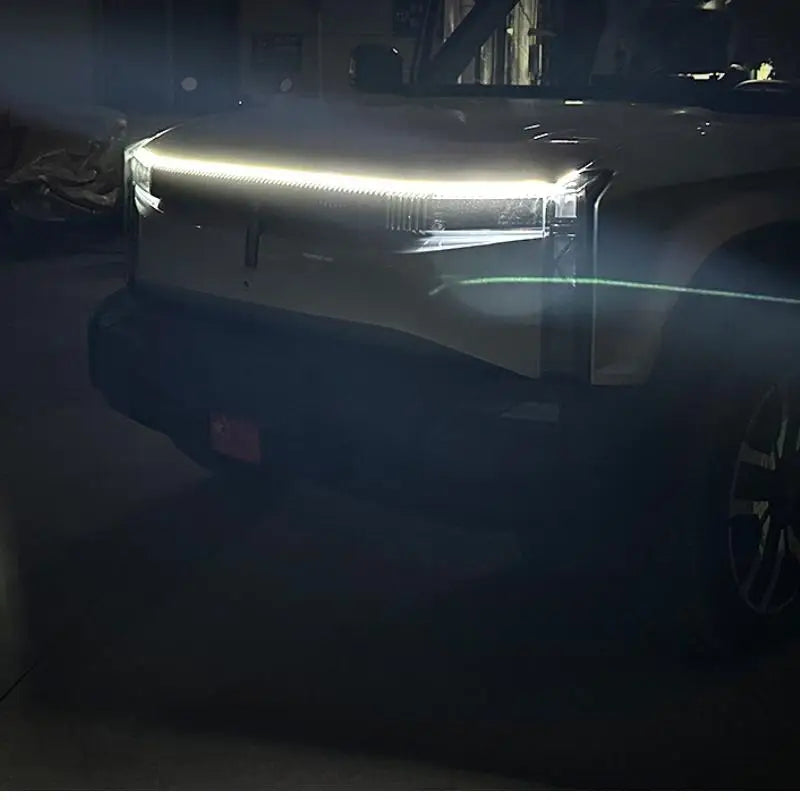 For Chery Icar 03 Jaeco J6 EV 2024 2025 Hood Through Light Strip Car Accessories Car Modification Parts