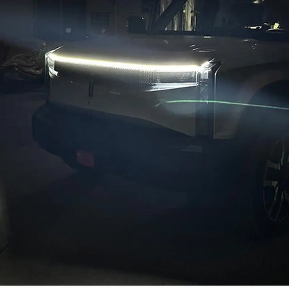 For Chery Icar 03 Jaeco J6 EV 2024 2025 Hood Through Light Strip Car Accessories Car Modification Parts