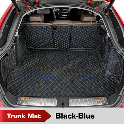 For Volkswagen VW ID.6 CROZZ、ID.7 VIZZION Auto Full Coverage Trunk Mat Car Protective Pad Cargo Liner Interior Accessories