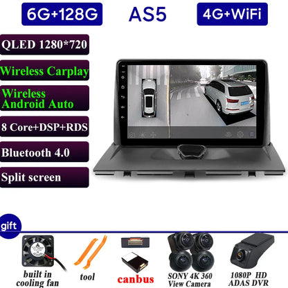 Car Radio Carplay For Peugeot Expert 2 For Citroen Jumpy For Fiat Scudo For Toyota Proace 2007-2017 Navigation GPS Android Auto