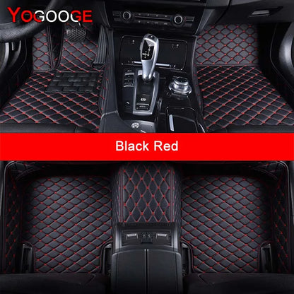 YOGOOGE Custom Car Floor Mats For Infiniti G G25 G35 G37 Auto Carpets Foot Coche Accessorie