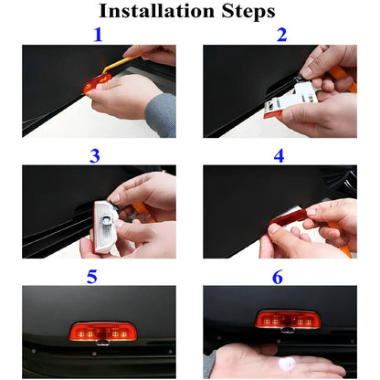2X LED Car Door Logo Light Projector Lamp For VW Volkswagen Talagon Tavendor Teramont X THARU Viloran TAYRON X GTE 2019 - 2024