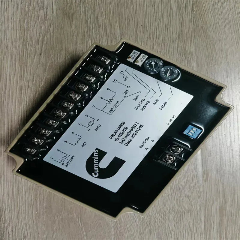Original Cummins 4914090   speed controller Governor Electronic circuit board regulator for motor alternator genset parts
