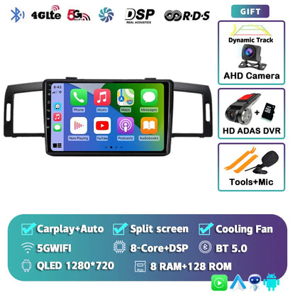 Android 14 Car Radio Multimedia Player For Infiniti M35 2003-2010 NISSAN FUGA 2005-2010 Auto Carplay Car Stereo wifi+4G Ai voice