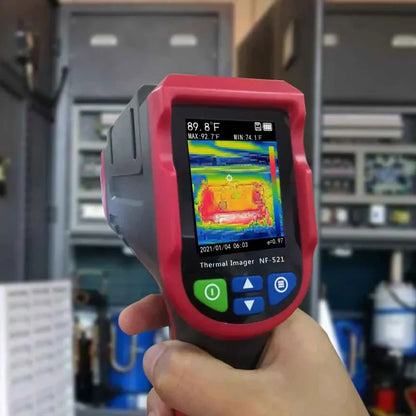 NF-521 Infrared Thermal Imager -20~400C Industrial Testing Heating Detector 2000 Pixels Temperature Thermal Imaging Camera power tools