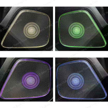 Ambient Light For Mercedes-Benz W177 W118 64 Colors LED Illuminated Atmosphere Star Panel Ambient Light Advanced Air Outlet