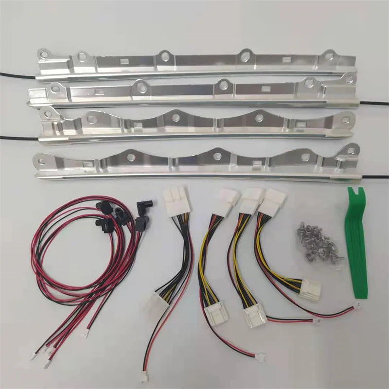 LED 4 Door Light Decorative Light Special Atmosphere Lamp Decorative Lamp Ice blue 12V For Toyota Camry 2018 2019 2020 2021