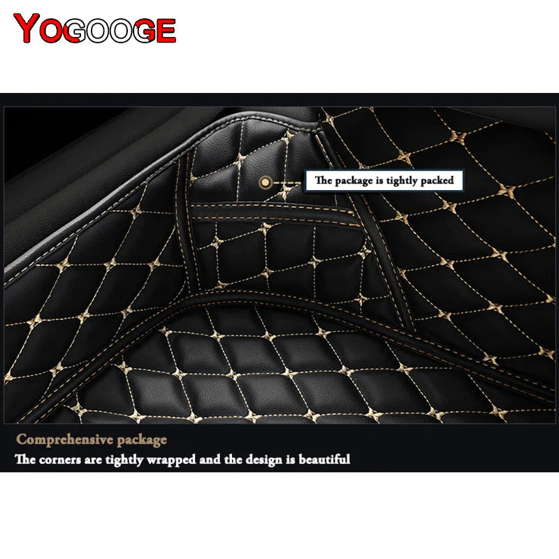 YOGOOGE Custom Car Floor Mats For Infiniti G G25 G35 G37 Auto Carpets Foot Coche Accessorie