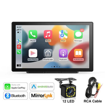 2025 New Universal 10.26” Screen Car Radio Multimedia WIFI Video Player Wireless Carplay Screen for Apple Or Android
