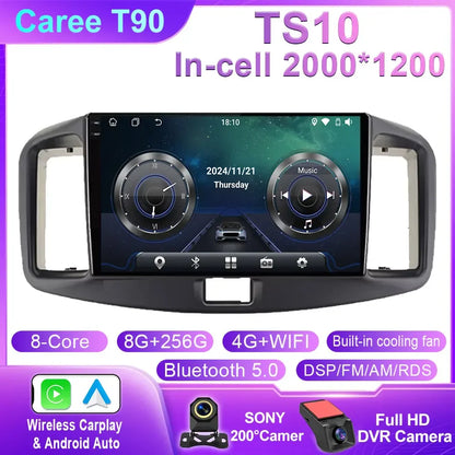 Autoraido For Daihatsu Mira 2013 - 2017 Car Radio Multimedia Video Player Navigation GPS Android 14 Stereo 4G No 2din 2 din dvd