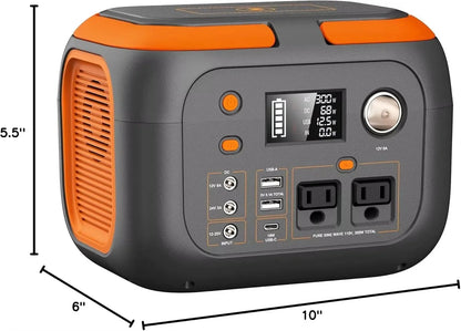 Portable Power Station 600W Outdoor Charging Solar Generator 135200mAh for Mobile Phone Laptop Camping