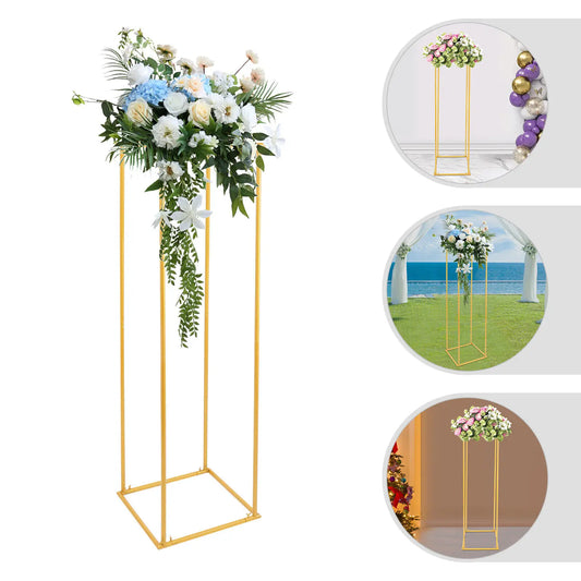 180cm Metal Flower Rack Stand Pedestal Plinth Table Wedding Tall Prop Decor