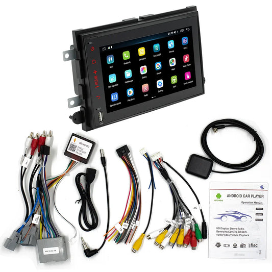 BQCC 7" Android 13 Mirrorlink 2GB 32GB Carplay WIFI GPS for Ford 500 F150 Explorer Edge Escape Sport Lincoln Expedition Mustang