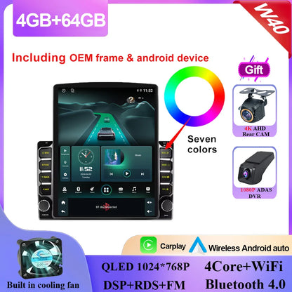 Car Android 14 For Renault Master Nissan NV400 Opel Movano 2010-2021 Navigation Touch Sereen Multimedia Player GPs 2din carplay