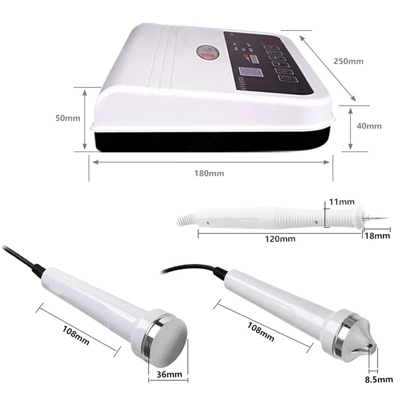 NEW Ultrasonic Face Massager Beauty Device Facial Body Massage Tools Pain Therapy Ultrasound Machine Skin Tightening Anti Aging