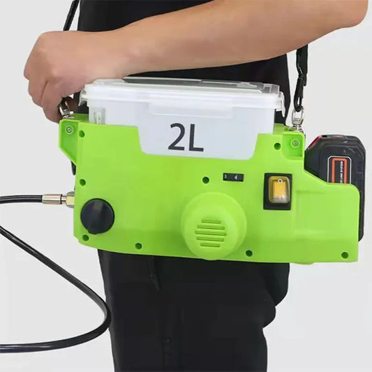 1.7L Airless Paint Sprayer back strap Machine Portable Electric Spray Gun Household High Power Paint  Airbrush Lithium Battery power tools