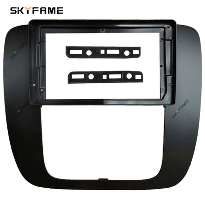 SKYFAME Car Frame Fascia Adapter Canbus Box Decoder Android Radio Dash Fitting Panel Kit For GMC Yukon Chevrolet Silverado Tahoe