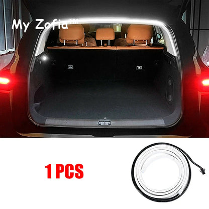 For Leapmotor C10 2024 2025 Car Rear Trunk LED Light Bar Strip Trunk Interior Brightening Decorative Lamp Strip Automatic Light.