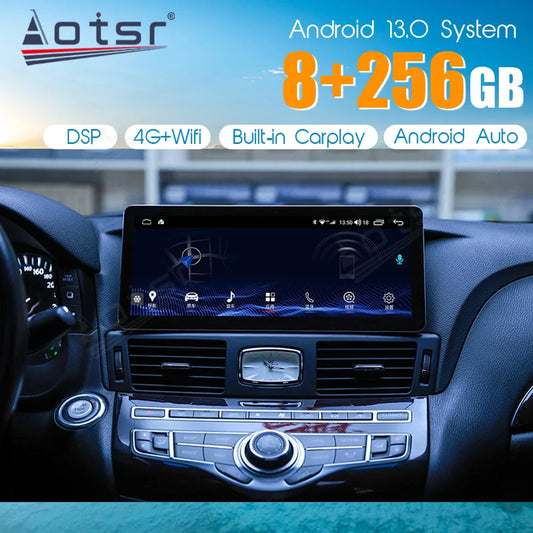 13.1 inch For Nissan Infiniti Q70 Q70L M25 M35 M37 M56 2013-2019 Android 13 Car Radio AutoRadio Stereo GPS Navi DVD Player Unit