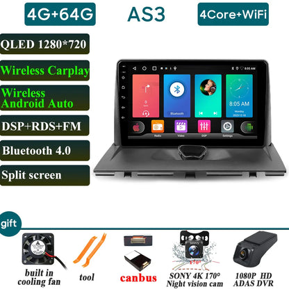 Car Radio Carplay For Peugeot Expert 2 For Citroen Jumpy For Fiat Scudo For Toyota Proace 2007-2017 Navigation GPS Android Auto