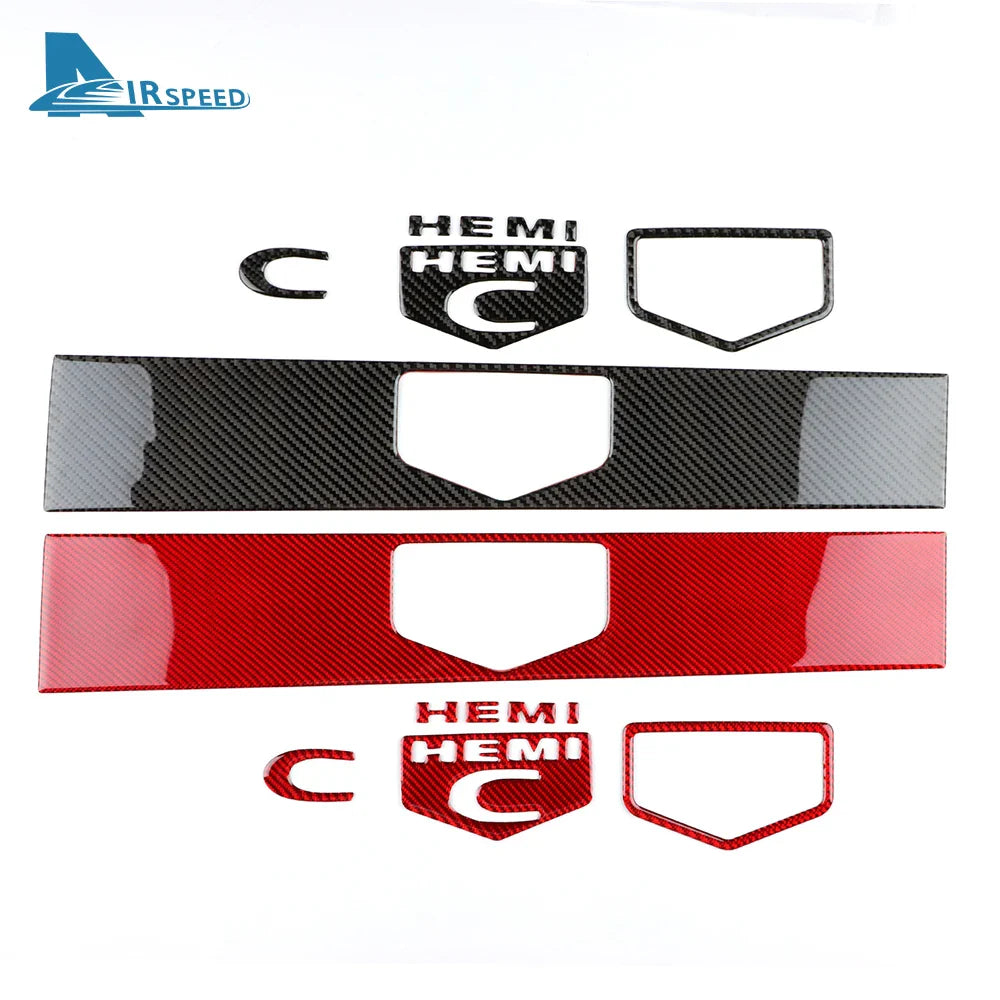 Real Soft Carbon Fiber Sticker For Chrysler 300 300C 2005 2006 2007 LHD Car Passenger Decor Interior Trim Accessories