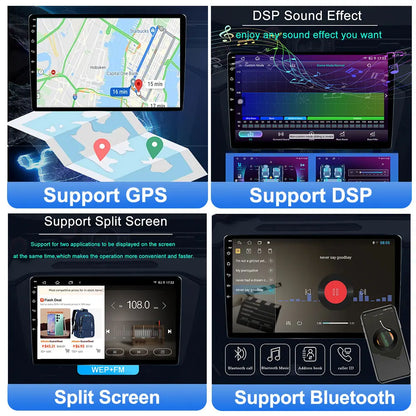 Android 14 for GMC Yukon Chevrolet Tahoe Suburban 2008-2012 Car Radio Multimedia Video Player Navigation Stereo GPS Navi 4G TOOL