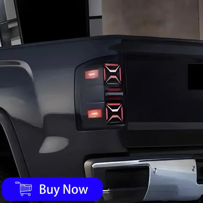 LED Car Taillights Assembly For GMC Sierra 2014-2018 Upgrade Highlight Flashing Signal Light Plug and Play Tools Accessories