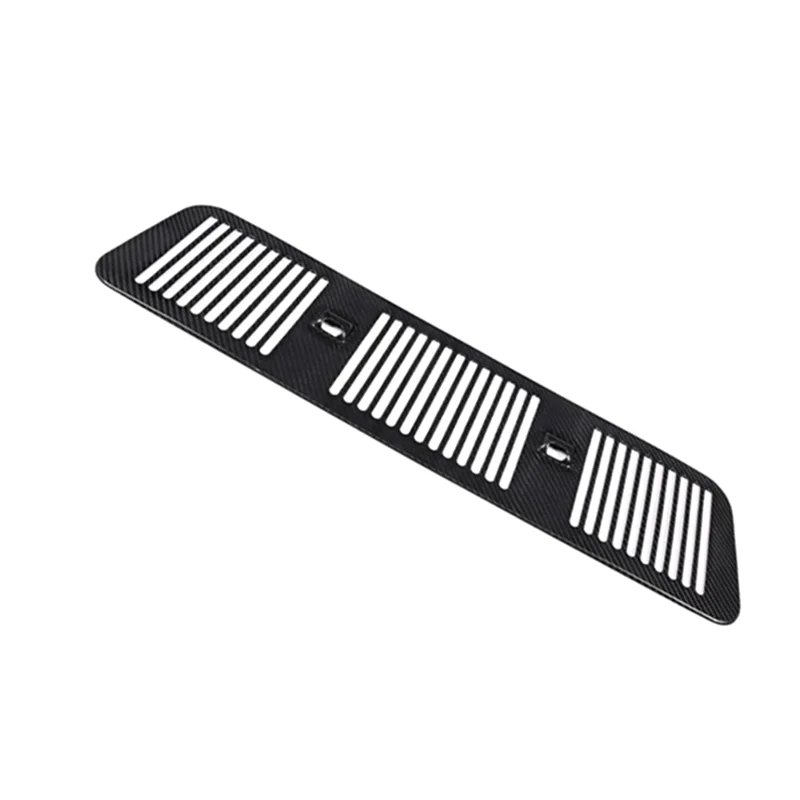 For Mercedes Benz G Class W463 G350 G500 G63 2006-2018 Carbon Fiber Hood Air Flow Intake Vent Cover Sticker Trim Parts