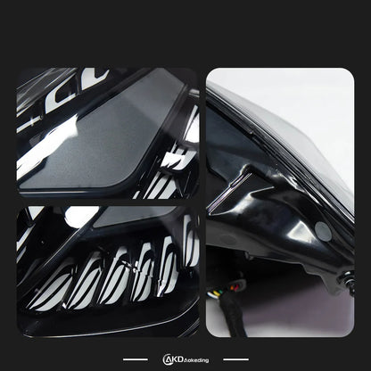 AKD Car Styling Accessories for BMW F30 Tail Lights 2013-2018 F80 LED Tail Light Rear Stop Lamp 320i 325i 330i DRL Signal Auto