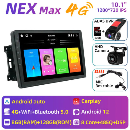 For Dodge Dakota 2009 - 2011 2 Din Android Car Radio Navigation WIFI FM GPS Multimedia Player Autoradio Head Unit Audio Stereo