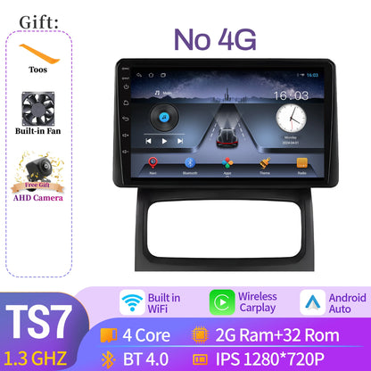 Android 14 Auto For Renault Clio 2 BB CB 2001-2012 Wireless Apple BT Carplay Car Radio Multimedia Touch Stereo 2K QLED Screen