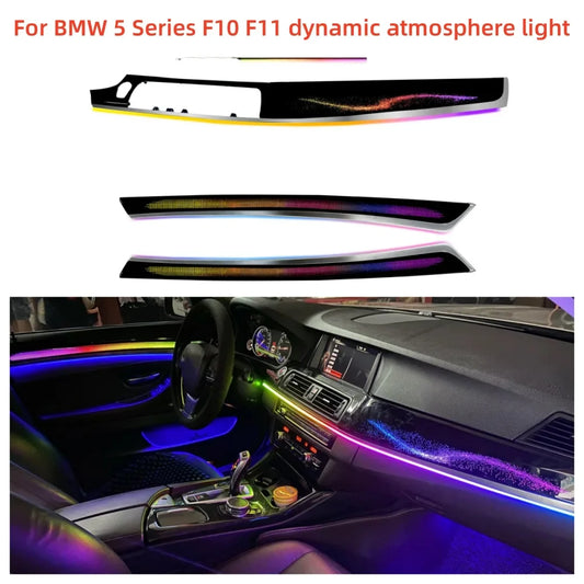 Suitable for BMW 5 Series F10 F11 Galaxy ambient light/dynamic light /LED ambient light 1:1 mold high quality decorative light