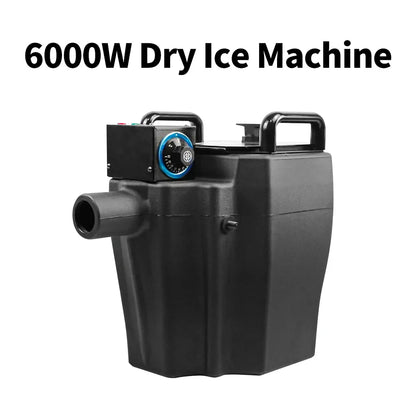From EU 6000W Dry Ice Machine 3500W Low Lying Fog Machine With DMX Control Satge Special Equipmenet for DJ Disco Wedding Party power tools