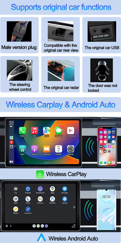 FYT7870 2 Din Android Car Radio Carplay 7 9 10 Inch Car Multimedia Video Player Stereo Radio GPS For Tesla Style Nissan Hyundai